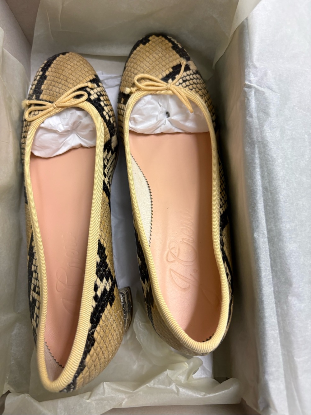 J. Crew Leather Snake Embossed Kate Pump. Size 9.5. New.
